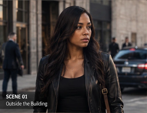 Scene 01 - Outside the Building