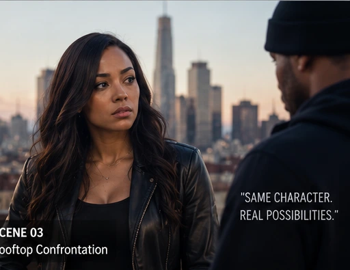 Scene 03 - Rooftop Confrontation